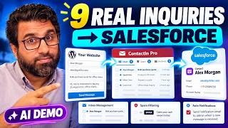 WordPress to Salesforce Integration + AI Contact Forms | Full Demo