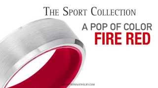 TRITON Rings for Men, The Sports Collection - TRITON Tungsten Air at JR Jewelers