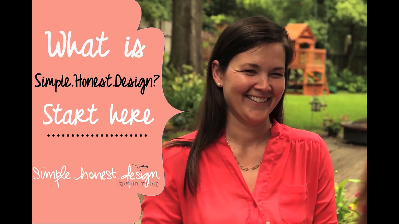 Honest Design Examples Simple.Honest.Design Trailer - YouTube