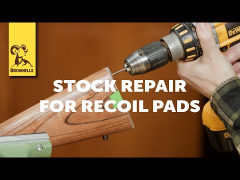 Tech Tip: Stock Repair For Recoil Pads