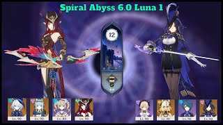 Spiral Abyss 6.0 | C0 Chasca Lunar Charged &amp; C0 Clorinde Electro Charged | Genshin Impact