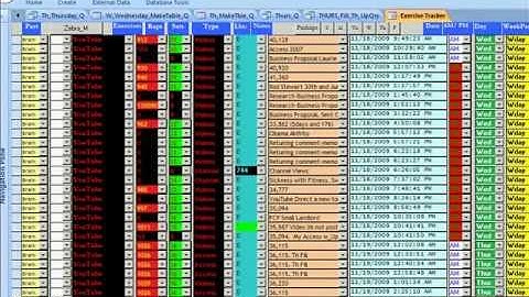 Access 2007. Make Table Query and Update Query. Part2 of 2