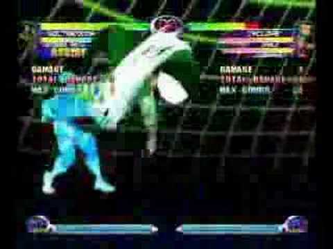 MvC2- random Doom stuff w/assists and j.RK overhead