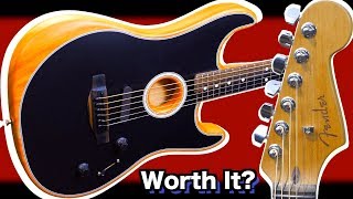 Is It REALLY Worth Buying One of These? | 2020 Fender Acoustasonic Stratocaster | Review + Demo