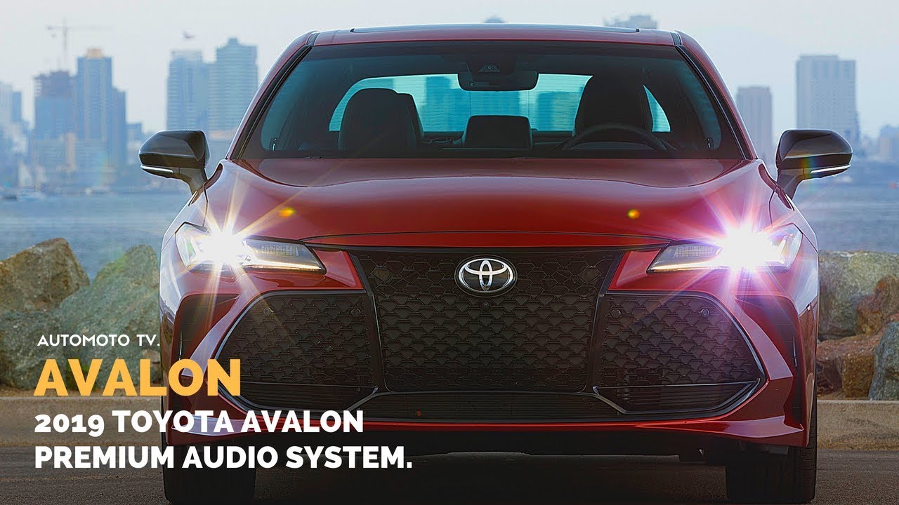 2019 Toyota Avalon Entune Audio Plus & Premium JBL Audio