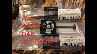 HALF GRAM CHALLENGE - 92% PURE THC DISTILLATE