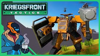 Brief But Incredibly Rad Mecha Warfare Demo! - Kriegsfront Tactics