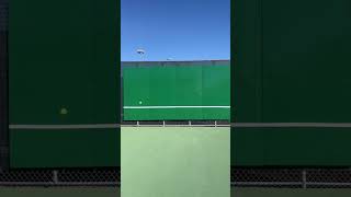 How to work on your volley reaction time. #tennis #tennislesson