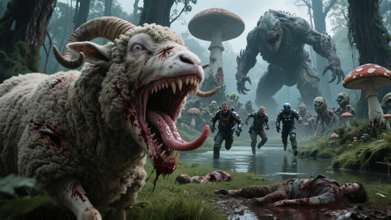 【FULL MOVIE】核泄漏危机！末日战舰重返地球，探险队意外激活核变异兽潮