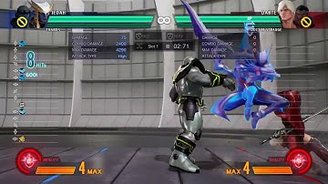 MARVEL VS. CAPCOM: INFINITE Jedah Thanos Command Grab Synergy Concept
