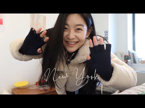 Juilliard•NYC VLOG. 오랜만이에요! 겨울방학 전 뉴욕에서의 일상들 🧤