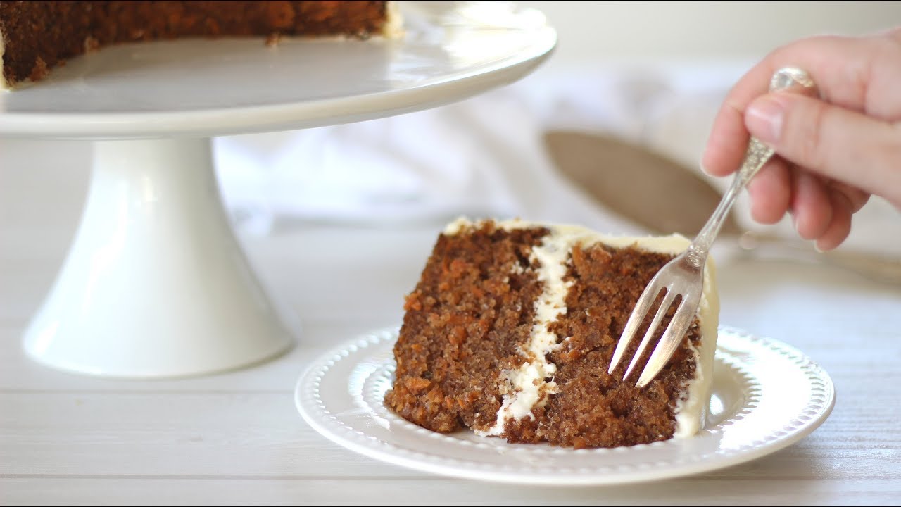 Carrot Cake Recipe with Cream Cheese Frosting