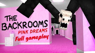 The Backrooms, pink dreams (MINECRAFT MAP) full gameplay.