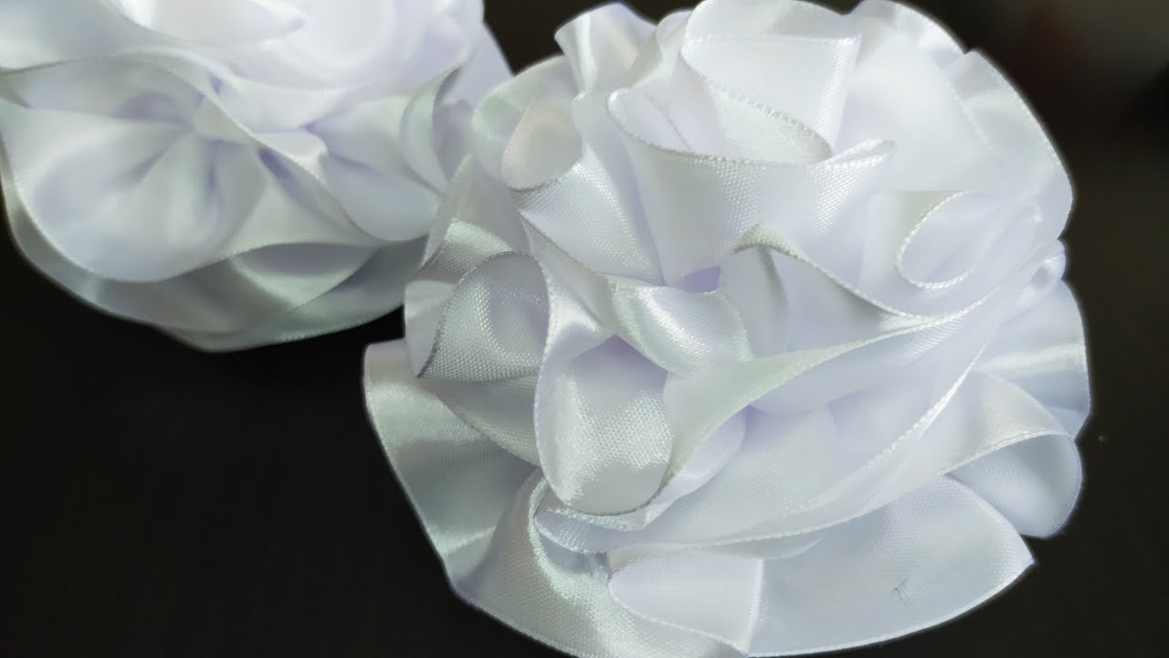 Очень простые объёмные школьные бантики / arcos escolares simples / simple school bows