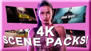how to find 4K SCENE PACKS for your edits! - full tutorial