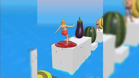 PART-3 Squeezy Girl Very Satisfying And Relaxing ASMR Slicing Game #fun #imkminigames