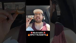 Trying McDonalds Spicy McNuggets 🔥 @JordyEATS