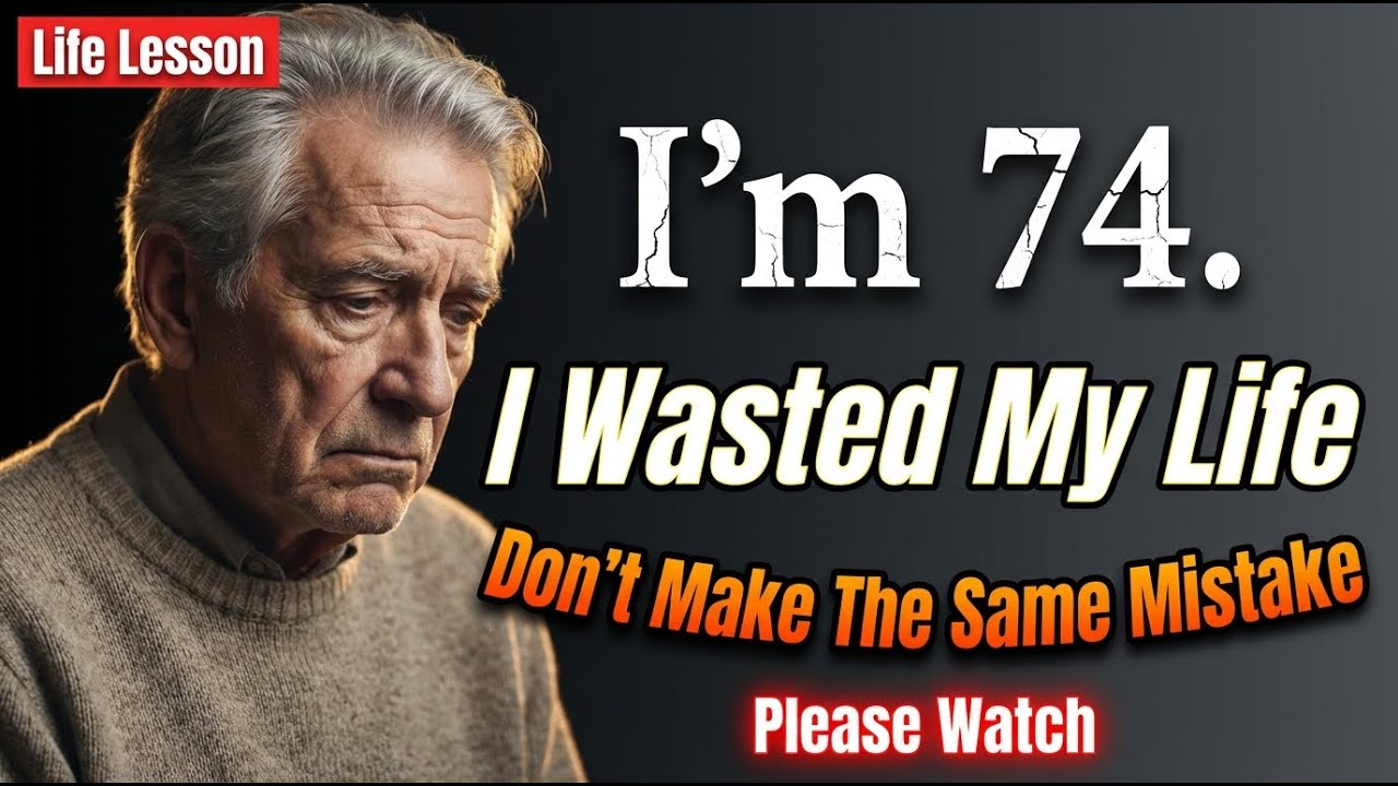 Мне 74 года. Я зря потратил жизнь. Не повторяйте мою ошибку. Пожалуйста, посмотрите*