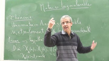 V34  Matrices trigonalisables