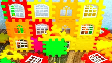 satisfying home 🏡 unboxing ASMR/ building blocks/ block game video