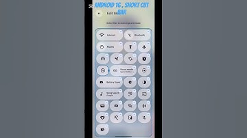 Android 16 new look shortcuts.#android16 #pixel #shorts #trending #tech #mobile