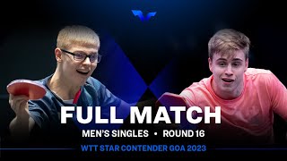 FULL MATCH |Felix LEBRUN vs Truls MOREGARD | MS R16 | #WTTGoa 2023