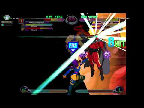 MvC2: Romneto - Magneto Rom to Crossup to Unmash DHC Hail 200% Sequence .:11.14.24:.