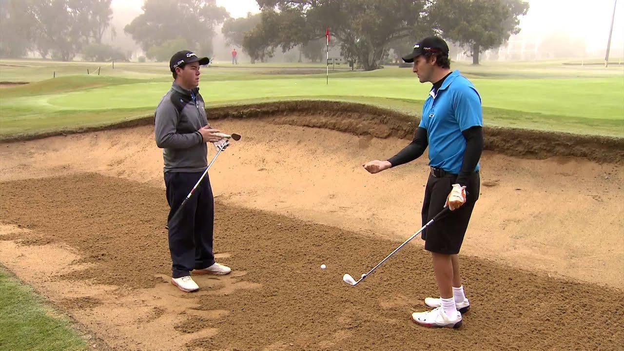 How to Hit a Plugged Ball out of a Bunker YouTube
