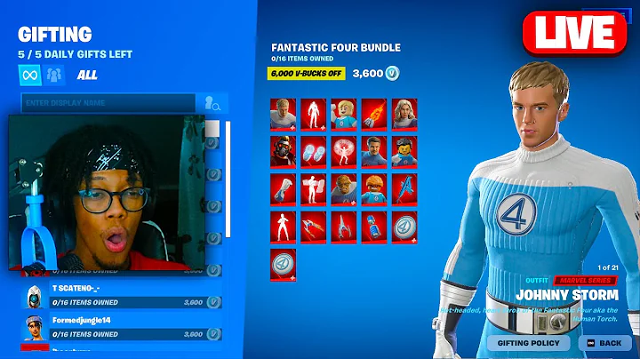 🔴 FREE 100,000 VBUCKS GIVEAWAY LIVE! (FORTNITE GIVEAWAY)