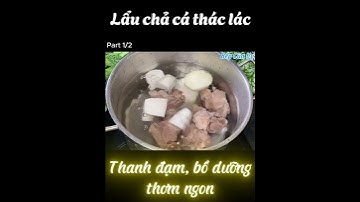 Lẩu chả cá thác lác nấu khổ qua | Bếp Của Vợ #bepcuavo #laucathaclac #laukhoqua