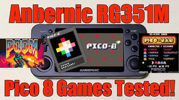 Anbernic RG351M - Pico-8 - Fantasy Console - Games Tested - Incredible Games!
