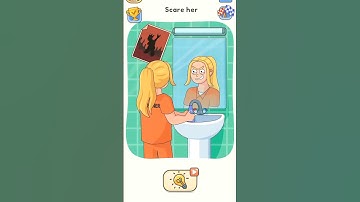 Scare her 😱👀😄 Dop 5 level 643 #game #viralshort #ytshorts #video #youtube #gameplay #dop5