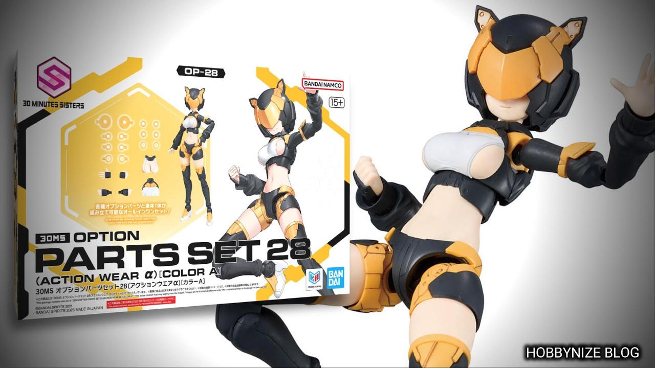 30MS Option Parts Set 28 (Action Wear Alpha) [Color A] / 30