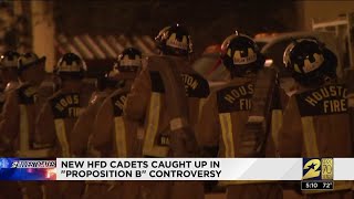 New HFD cadets caught up in Prop B controversy