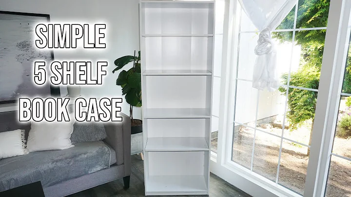 Assembling A Simple 5 Shelf Book Case | DIY How To