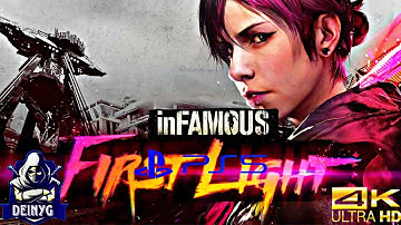 Infamous First Light Gameplay Walkthrough Part 1 FULL GAME [4K 60FPS PS5] - No Commentary