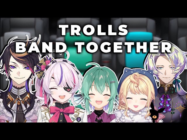 【TROLLS BAND TOGETHER WATCHALONG】 BOY BAND MUSIC !!! [Collab] ft. Shu, Claude, Millie, Maria, etc.のサムネイル