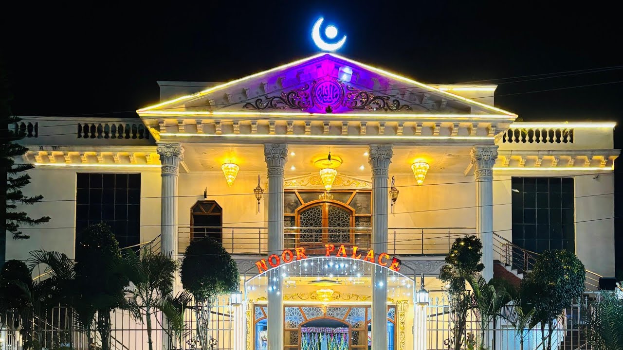 Best Function Hall in Hyderabad. Noor palace function hall. - YouTube