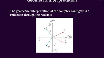 1.6.8.5 The complex conjugate