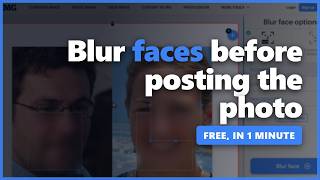 How to BLUR FACES in a photo (2026) — free, no software screenshot 4