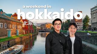 the perfect day trip in hokkaido, japan | otaru canal, soba ice cream, kaiten sushi