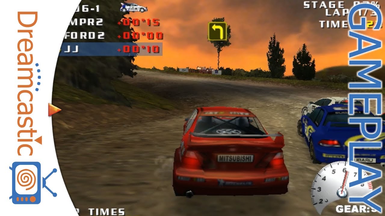 Gameplay: Test Drive V-Rally (Dreamcast) | Arcade Mode | Level 1 - YouTube