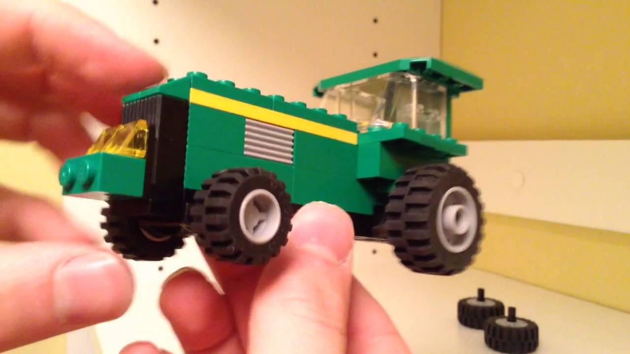john deere lego truck