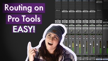 Pro Tools Routing: i/o, buses, and print tracks