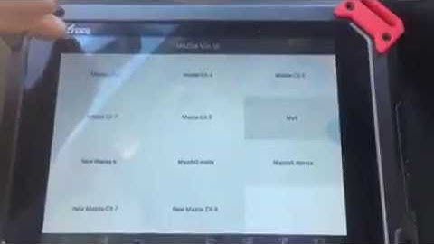 Xtool X100 Pad2 Program Mazda 3 2009 All Keys Lost-OBDII365