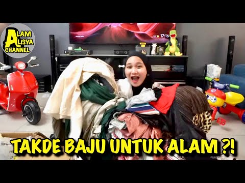 ALISYA UNBOXING 50 HELAI BAJU2 BELI ONLINE..! #shein #aiteam #malaysiaiger #alamalisyachannel