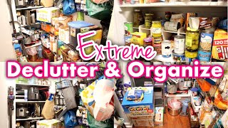 Extreme Declutter & Organize. Real Life Mess. Tons Of Cleaning Motivation. Complete Disaster.