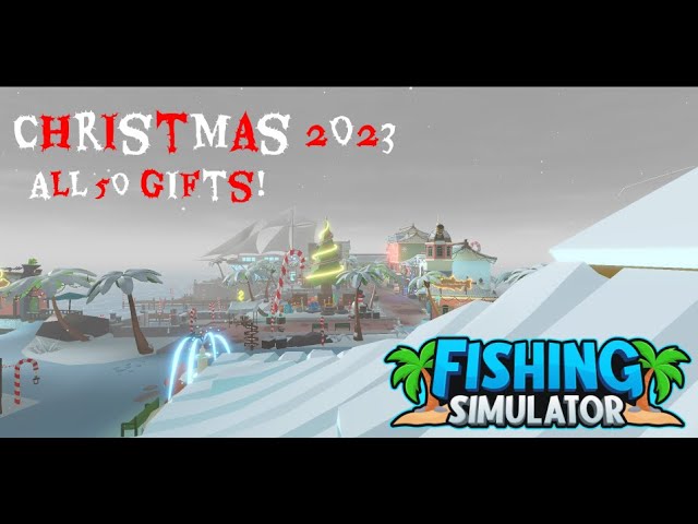 (CHRISTMAS) Fishing Simulator - Roblox