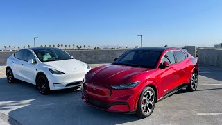 Mustang Mach-E vs Tesla Model Y Comparison - Which is Better?