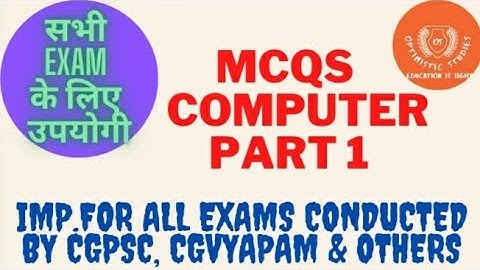 CG PATWARI |RI| HOSTEL WARDEN 2022 - MCQs on COMPUTER - PART 1